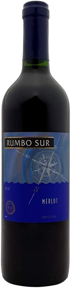 Vinho Tinto Rumbo Sur Merlot750 ml Rumbo Sur Merlot, Rubi Intenso