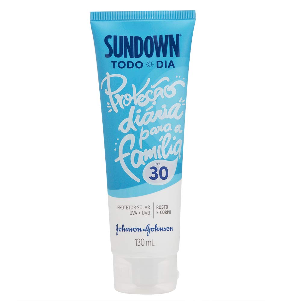 Protetor Solar Todo Dia FPS 30, Johnson's, Branco, 130 ml