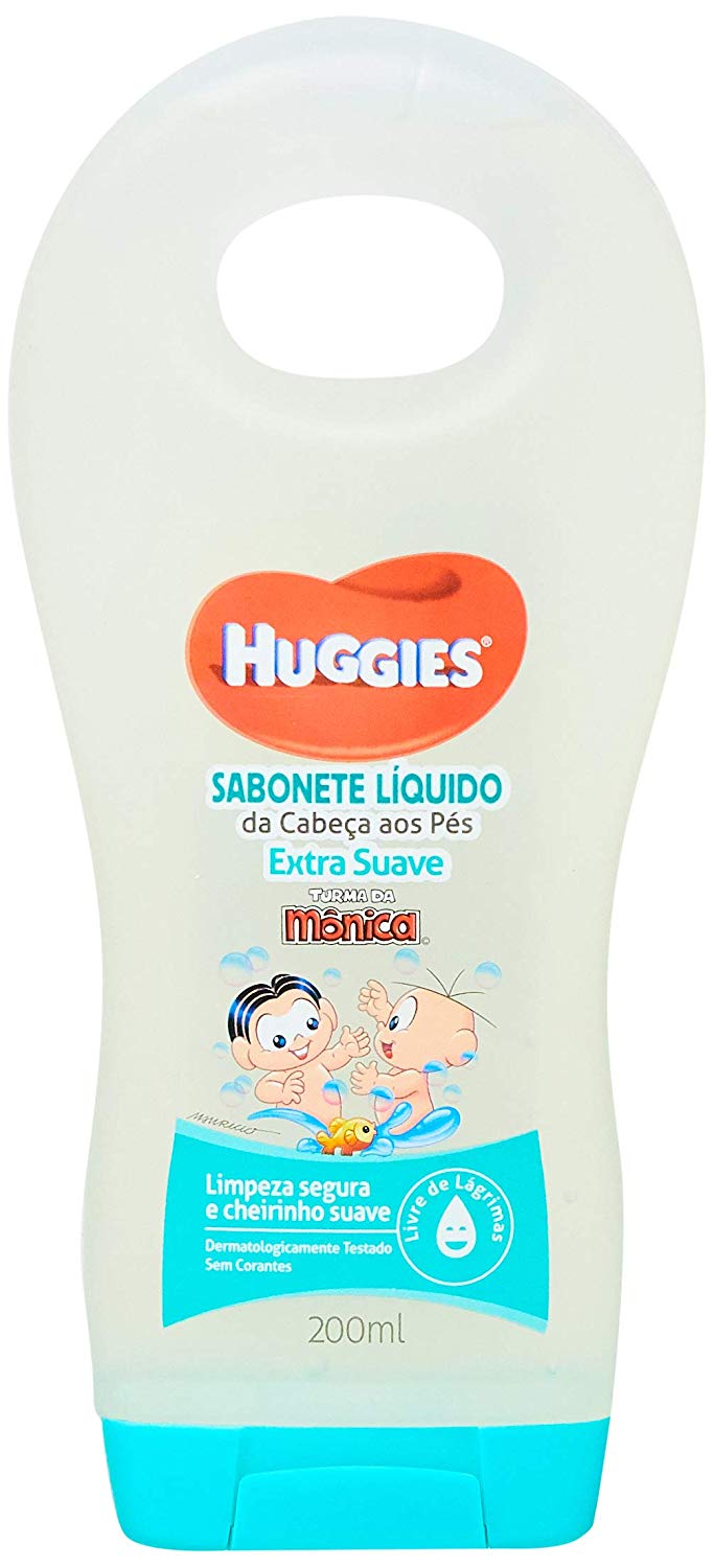 Sabonete Líquido Huggies Extra Suave 200ml