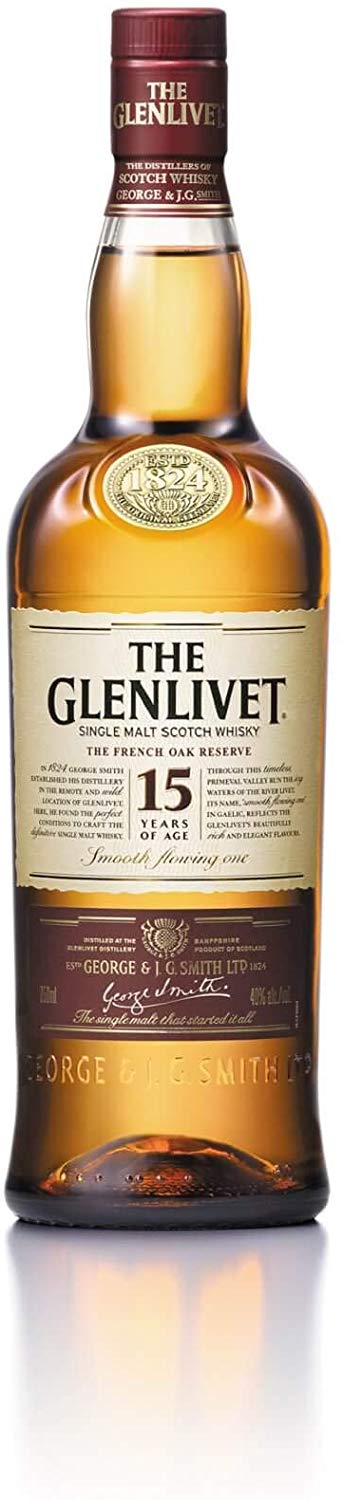  Whisky Glenlivet Single 15 750ml 