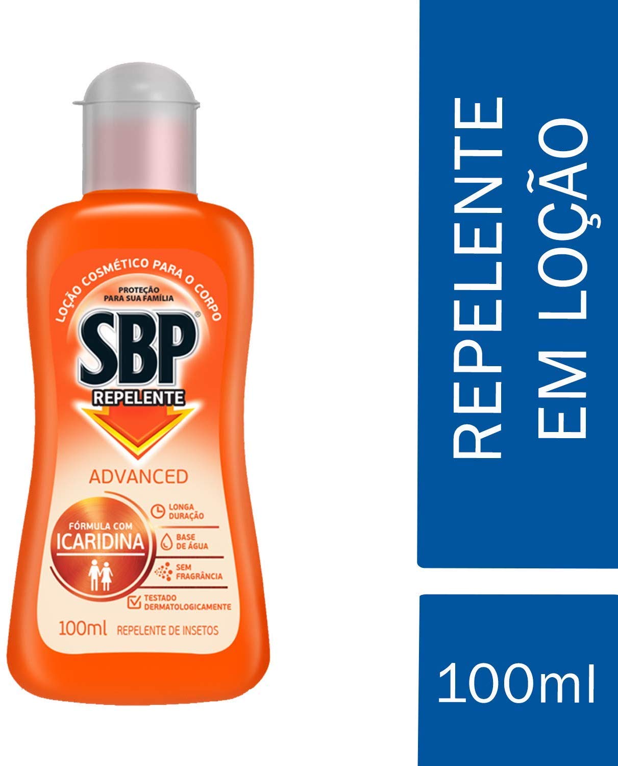  5 Unidades Repelente Corporal Em Loção Advanced 100 Ml, SBP 