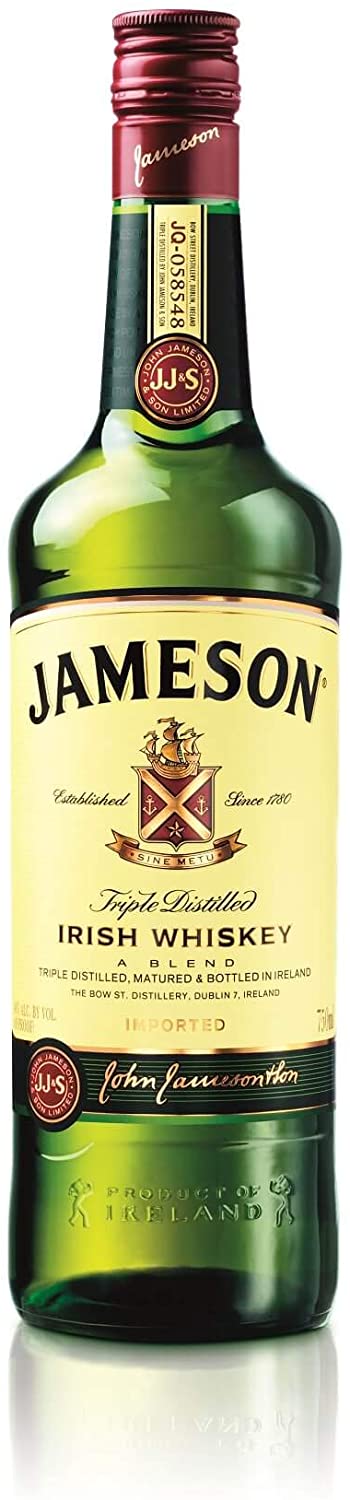 Whisky Irlandês Jameson Standard Garrafa 750ml