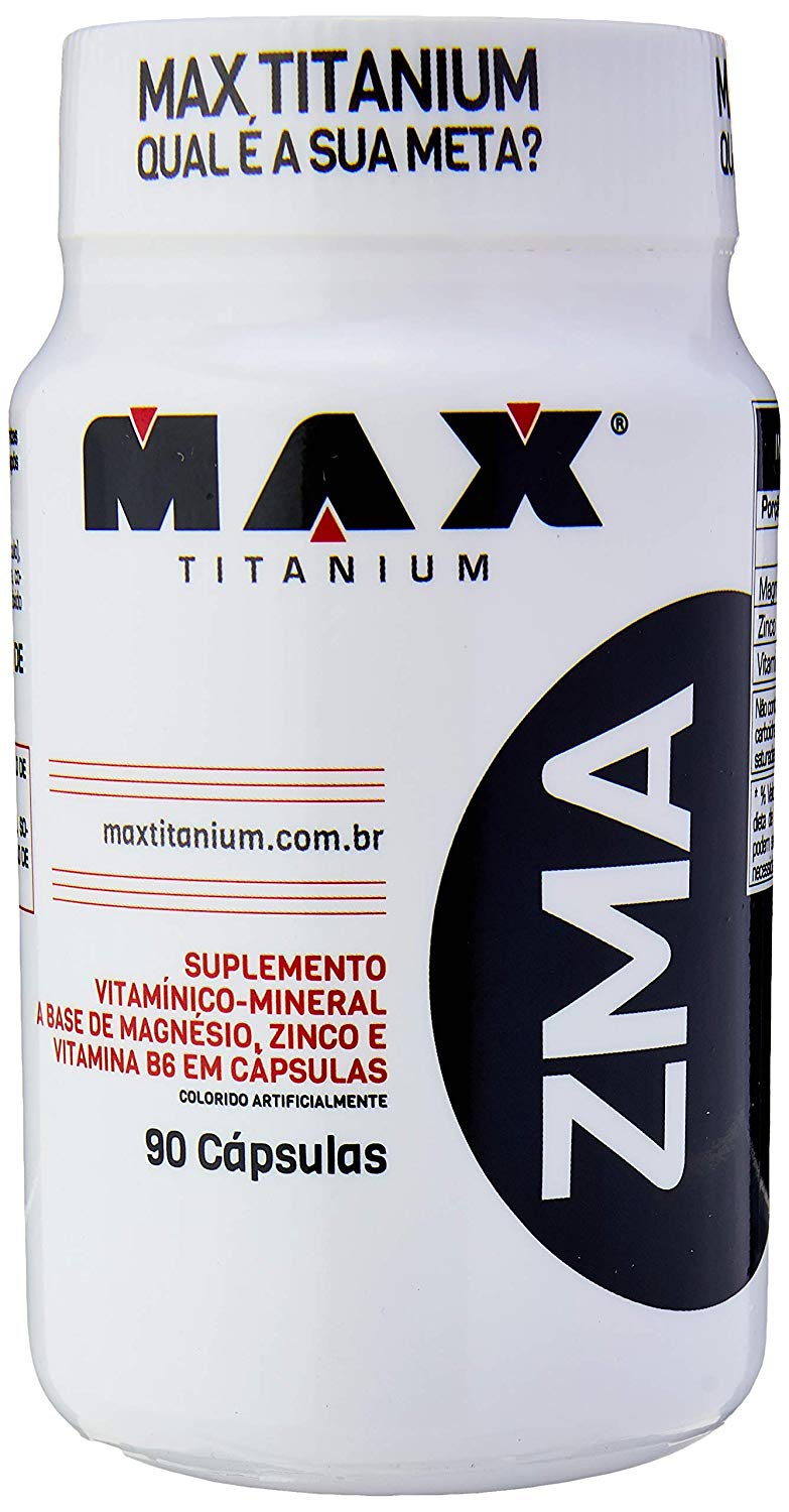 ZMA - 90 Cápsulas Max Titanium