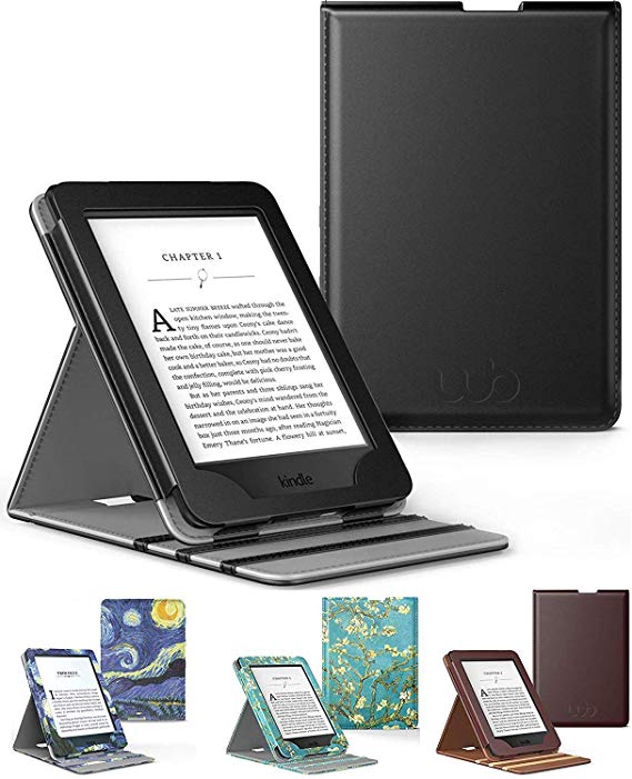 Capa Novo Kindle Paperwhite a prova D'água WB ® Premium Vertical Auto Hibernação - Preto