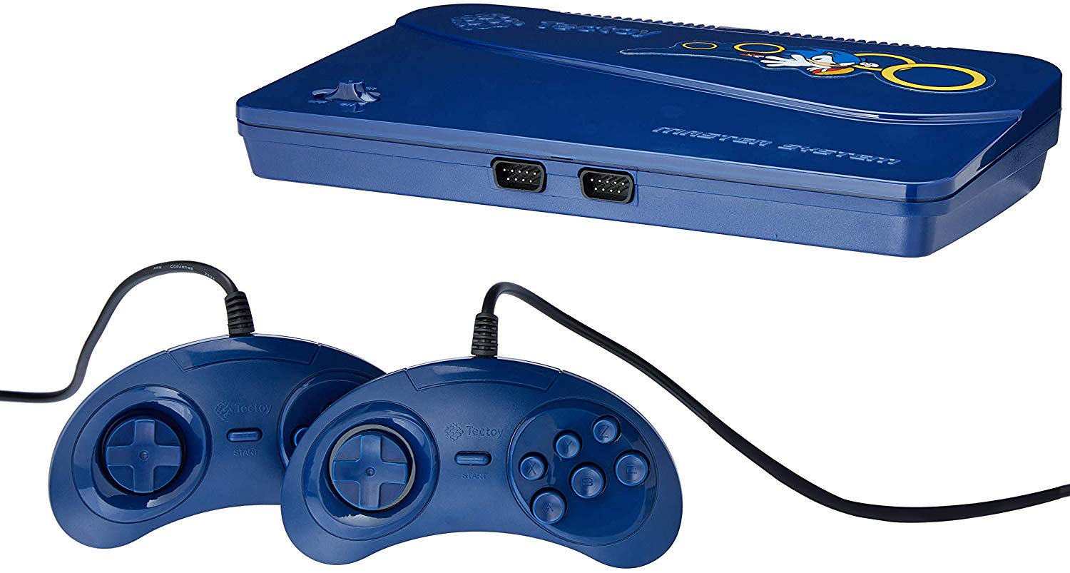 Console Sega Master System - Azul Tectoy