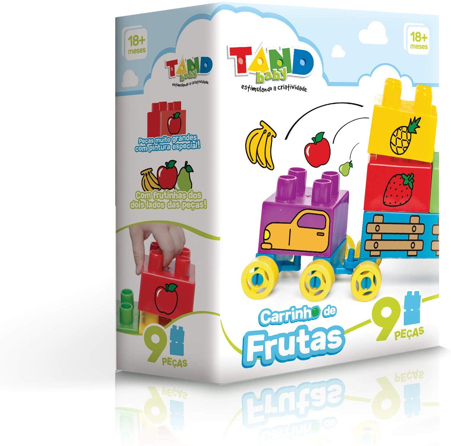  Tand Baby Carrinho de Frutas Toyster Brinquedos 