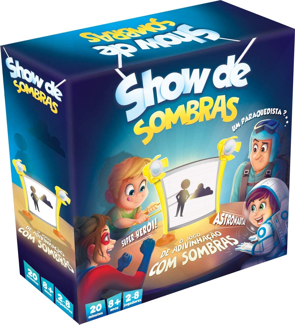 Jogo de Tabuleiro Show de Sombras - Galápagos Jogos