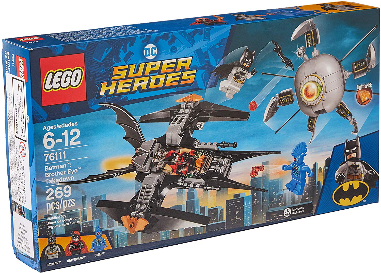 Super Heroes Batman A Derrubada Do Irmão Olho Lego Sem Cor Especificada