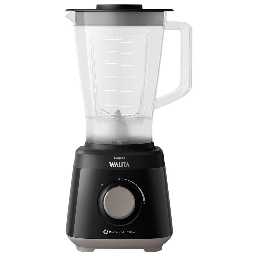 Liquidificador Philips Walita Daily RI2110 Preto 550W com 2 Velocidades