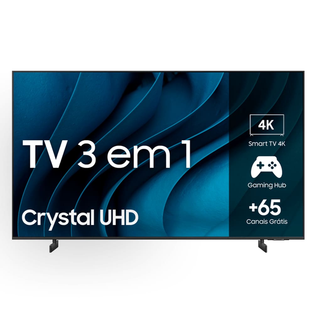 Samsung Smart TV 50" Crystal UHD 4K 50CU8000 2023, Painel Dynamic Crystal Color