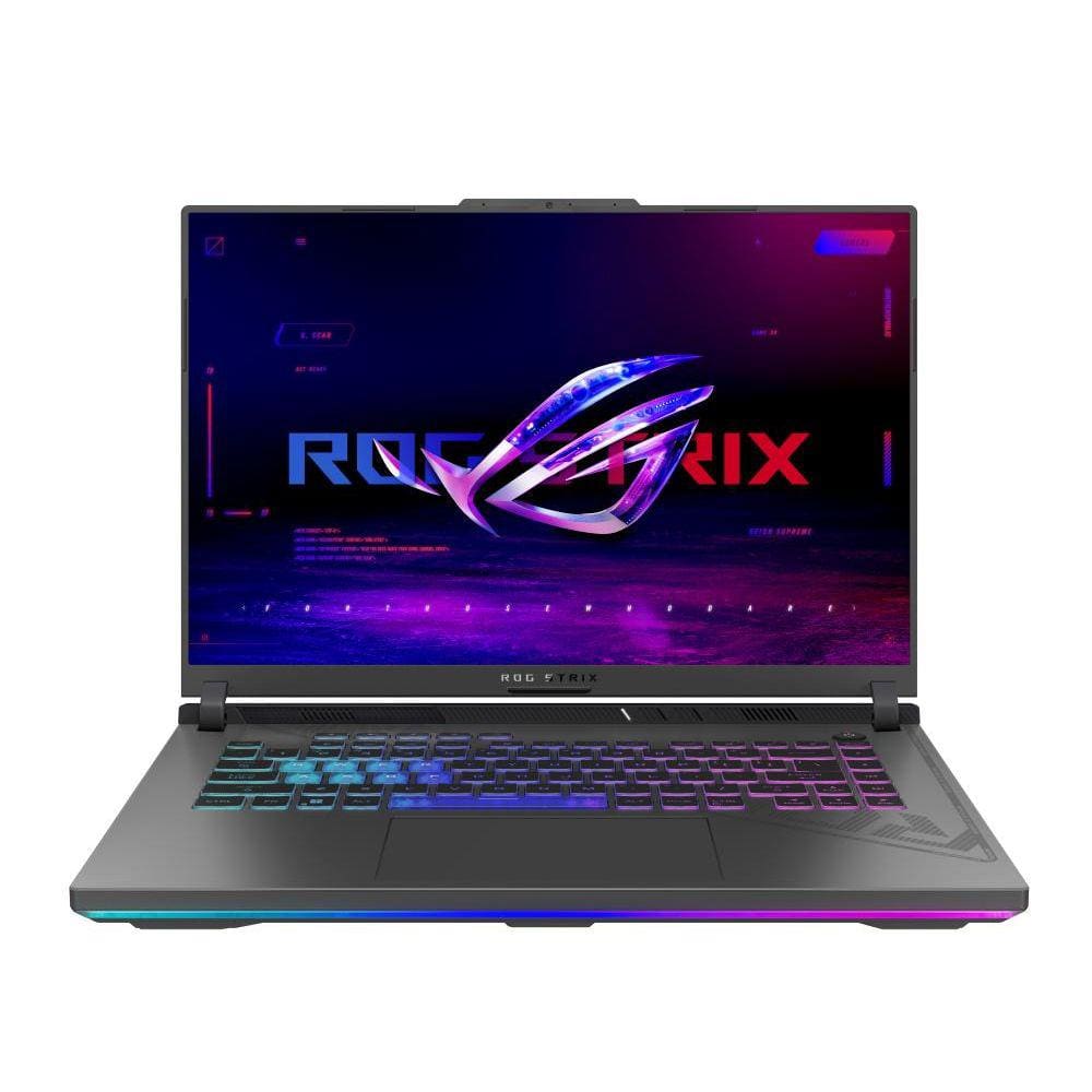 Notebook ASUS ROG Strix G16 G614JV-N3094W Intel Core i9 13980HX 2,2 GHz 16Gb Ram 512Gb Ssd Windows 11 Home NVIDIA GeForce RTX 4060 16" 165Hz Cinz