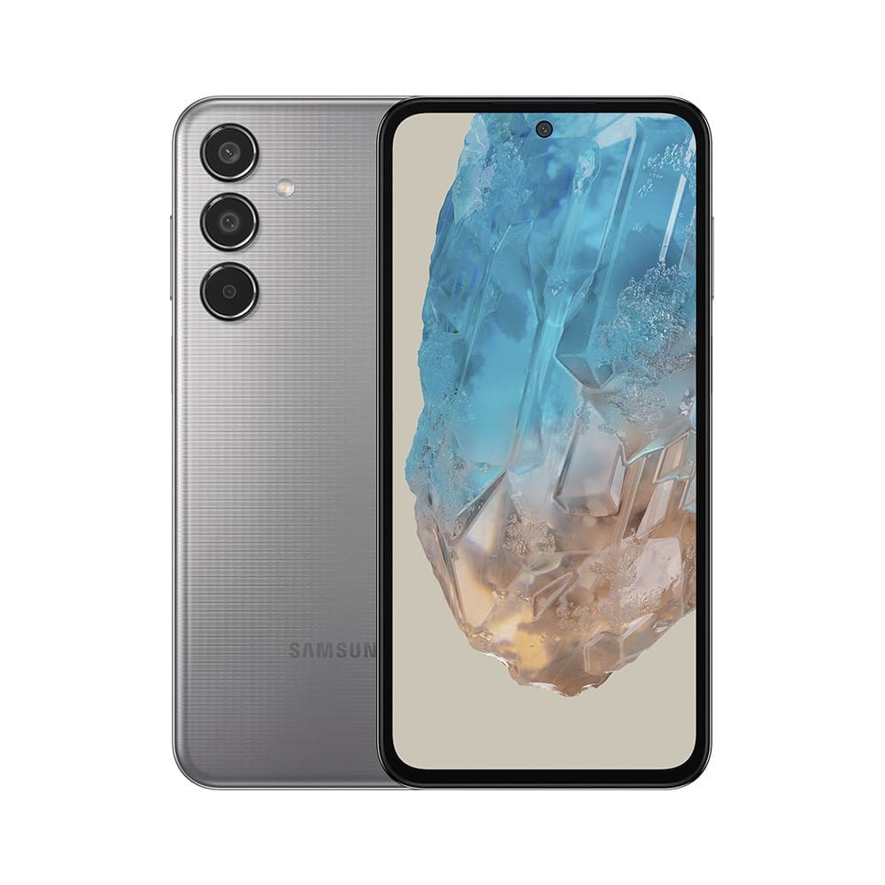 Samsung Galaxy M35 5G , Câmera Tripla até 50MP, Selfie 50MP, Tela Super AMOLED + 6.6 120Hz, 256GB, 8GB RAM - Cinza