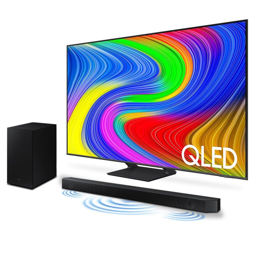 Samsung Smart TV 65" QLED 4K 65Q65D 2024 + Soundbar HW-Q600C