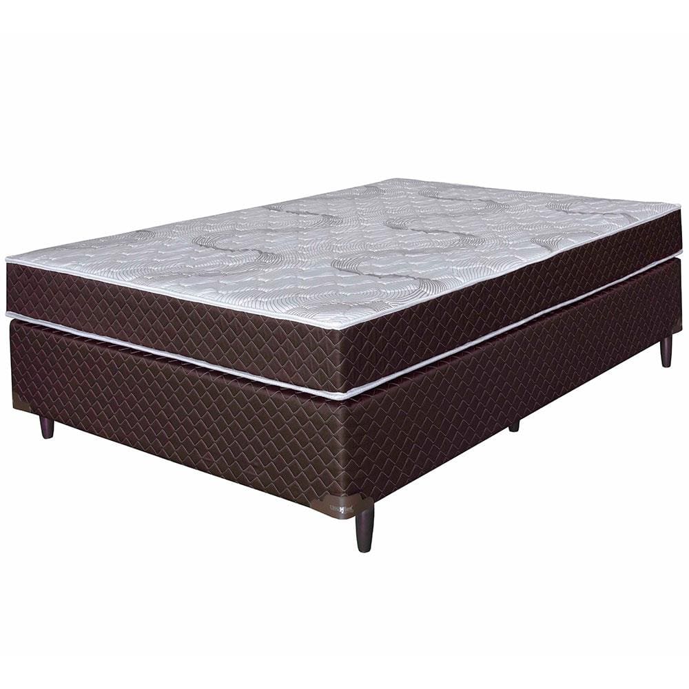 Cama Box Casal Umaflex Orleans com Molas Ensacadas 58x138x188cm