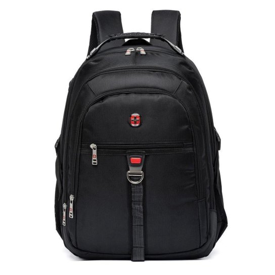 Mochila Crossgear Executiva Reforçada Com Saida Usb 19l - Preto