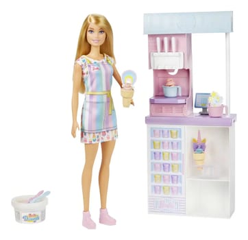Barbie Profissões Sorveteria Divertida - Mattel
