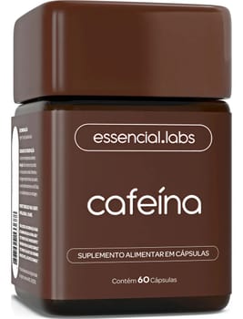 CAFEÍNA 100% PURA 200mg por Cápsula - 60 Cápsulas - Termogênico com Fórmula Concentrada para a Máxima Absorção