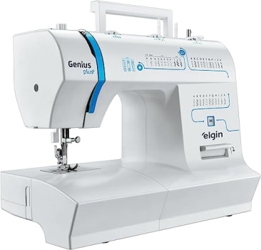 Máquina de Costura Elgin Genius Plus Portátil - JX-4035