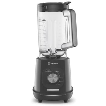 Electrolux Liquidificador 1500W 3,2L Pulsar 3 em 1 15receitas pre-programadas Efficient com TriForce 15 Velocidades Cinza EBL1500 127v