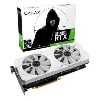 Placa de Vídeo Galax NVIDIA GeForce RTX 2070 EX White 8GB, GDDR6 - 27NSL6MPX6VW