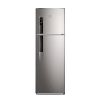 Geladeira Electrolux Frost Free 380L 60,4 x 71,2 x 177,3 cm Duplex Inox AutoSense Inverter 2 Portas
