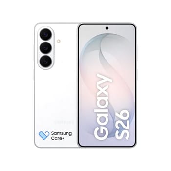 Celular Samsung Galaxy S26 5G, 256GB, 12GB RAM, Câmera Tripla de 50+12+10, Tela Grande de 6.3" - Branco