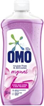 10 Unidades Sabão Liquido Omo Roupas Finas e Delicadas Original 900ml