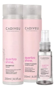 Kit Cadiveu Essentials Quartzo Shine - Ritual De Brilho