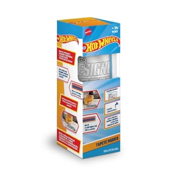 Tapete Mágico Acqua para Colorir Hot Wheels Multikids - Br2387