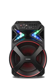 MONDIAL Caixa Amplificada Connect Lights, Preto/Vermelho, 400W RMS, Bivolt - CM-400