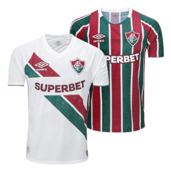 Kit Camisa Fluminense 24/25 s/n° Torcedor I e II Umbro - Masculina