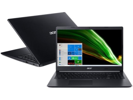 Notebook Acer i5-10210U 8GB SSD 256GB Intel UHD Graphics Tela 15.6'' FHD W10 - A515-54-53VN