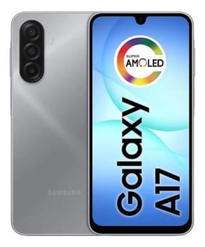 Smartphone Samsung Galaxy A17 Com Ia, 128gb, 4gb Ram, Câm De 50mp, Tela De 6.7 , Nfc, Ip54 - Cinza
