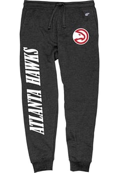 Blue 84 Calça de moletom masculina licenciada oficialmente pela NBA, carvão