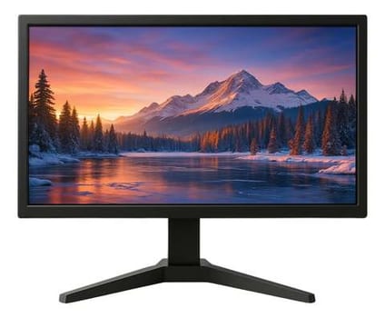 Monitor Led 19 '' Polegadas Hd Hdmi Vga 1440 X 900 Preto