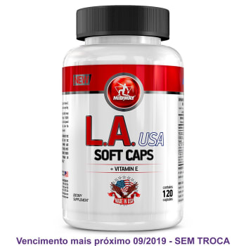 LA Soft Caps Miracle Vitamina E 120 Cáps - Midway
