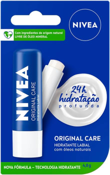 NIVEA Hidratante Labial Original Care - 4,8g