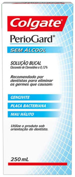 Solução Bucal Colgate Periogard Sem Álcool 250ml