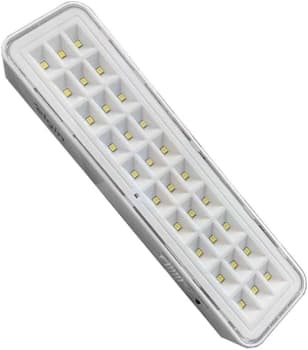 Luminaria De Emergencia 30 Leds 2w Bivolt Bateria Litio Elgin No Voltagev