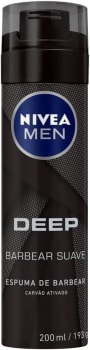 Espuma de Barbear Nivea Men Deep 200ml