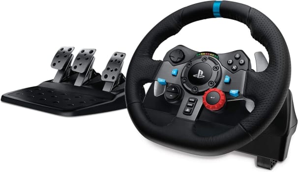 Volante Logitech G29 Driving Force Para PS5, PS4, PS3 E PC Visite A Loja Logitech G