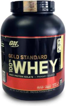 Whey Protein Gold Standard 100% 2,27kg (5 LBS) - Baunilha - Optimum Nutrition