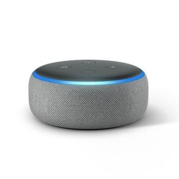 [3 cores] Echo Dot Amazon Smart Speaker Cinza Alexa 3a Geração em Português