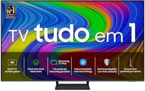 Smart TV Samsung 65" QLED 4K Q65D 2024 - QN65Q65DAGXZD