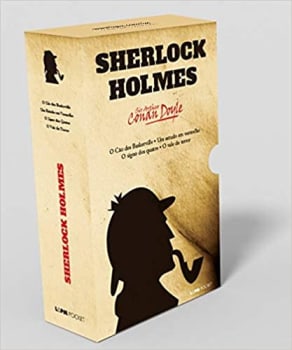 Livro - Box Caixa Especial Sherlock Holmes - 4 Volumes Pocket