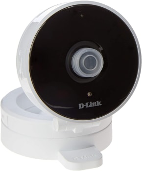 Câmera de Segurança IP HD 120, Wi-Fi com Visão Noturna, slot para cartão SD, D-link, DCS-8010LH