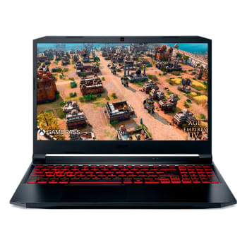 Notebook Gamer Acer Nitro 5 AN517-54-55T5 Intel Core i5 Windows 11 Home 8GB 512GB SSD GTX 1650 17.3'