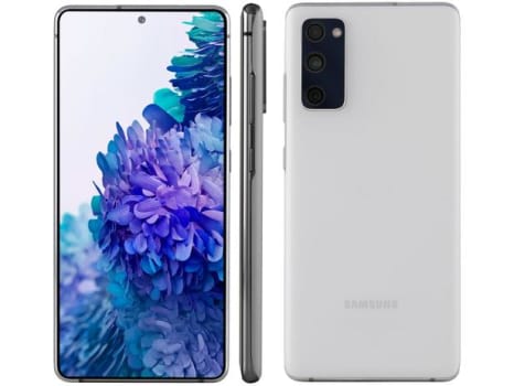 Smartphone Samsung Galaxy S20 FE 5G 128GB Branco Octa-Core 6GB RAM 6,5” Câm. Tripla + Selfie 32MP - Magazine Ofertaesperta