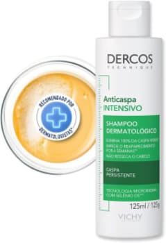 Vichy Dercos Shampoo Anticaspa Intensivo 125ml