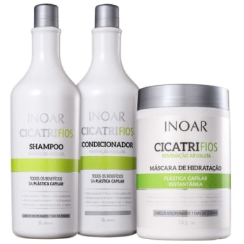 Kit Inoar Cicatrifios Salon Trio (3 Produtos)